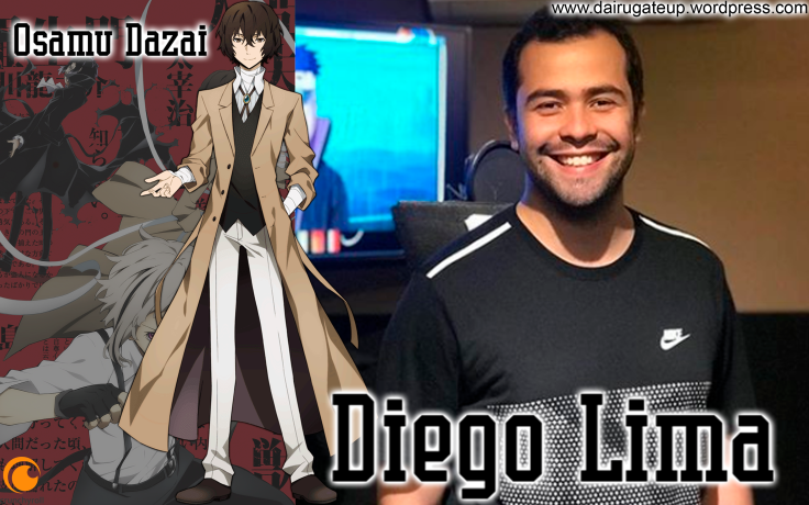 Diego Lima deixa o papel de Dazai na dublagem de 'Bungo Stray Dogs